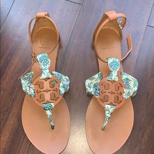 Tory Burch - Miller Scarf Sandal